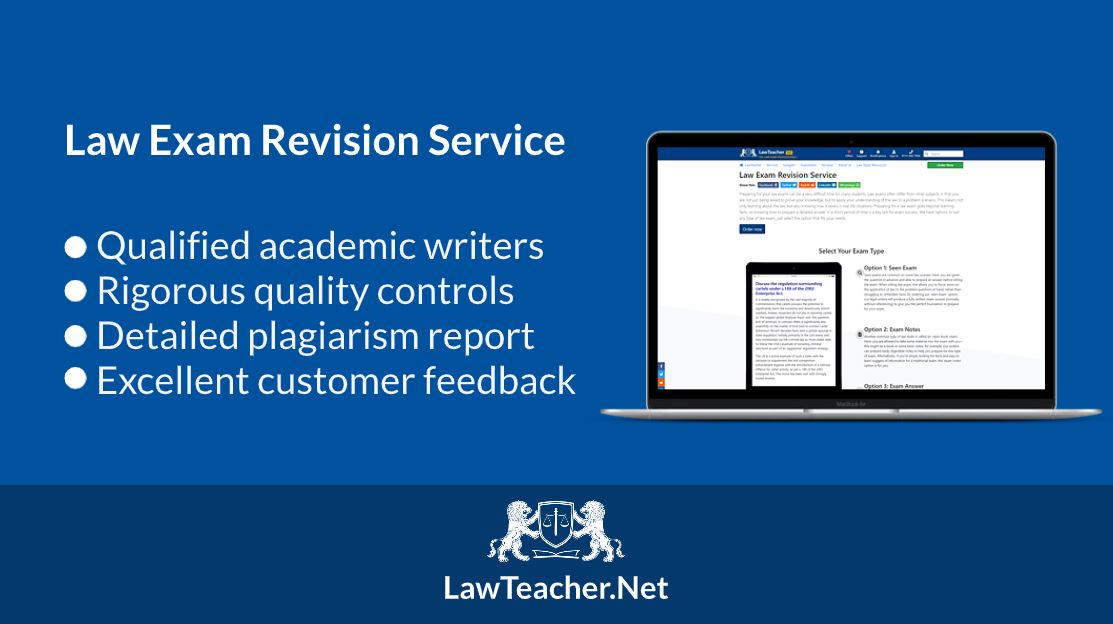 Law Exam Revision Service | LawTeacher.net